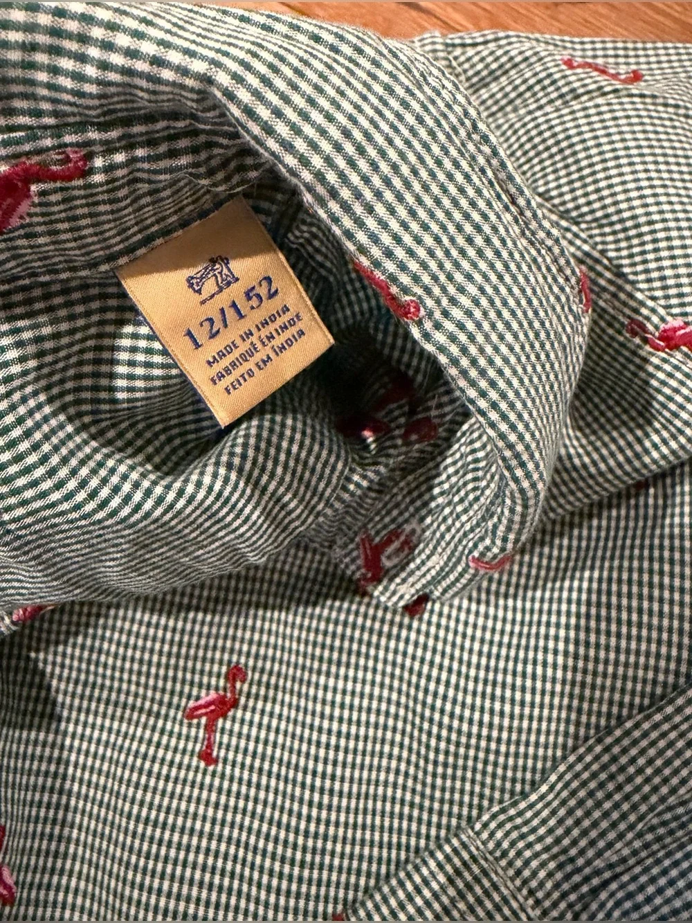 Scotch & Soda Go Skate boys size 12 flamingo long sleeve button down shirt